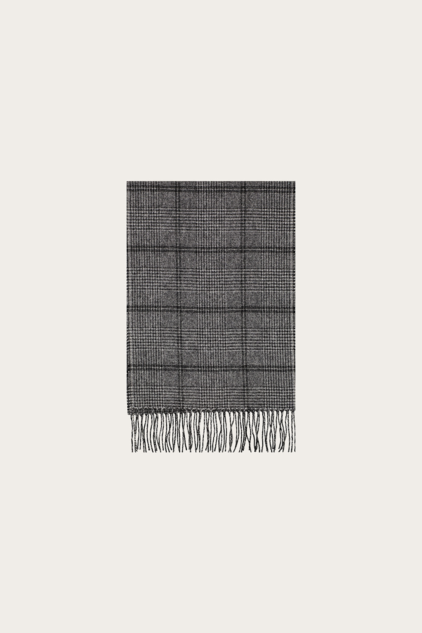 Szary szal męski 77095