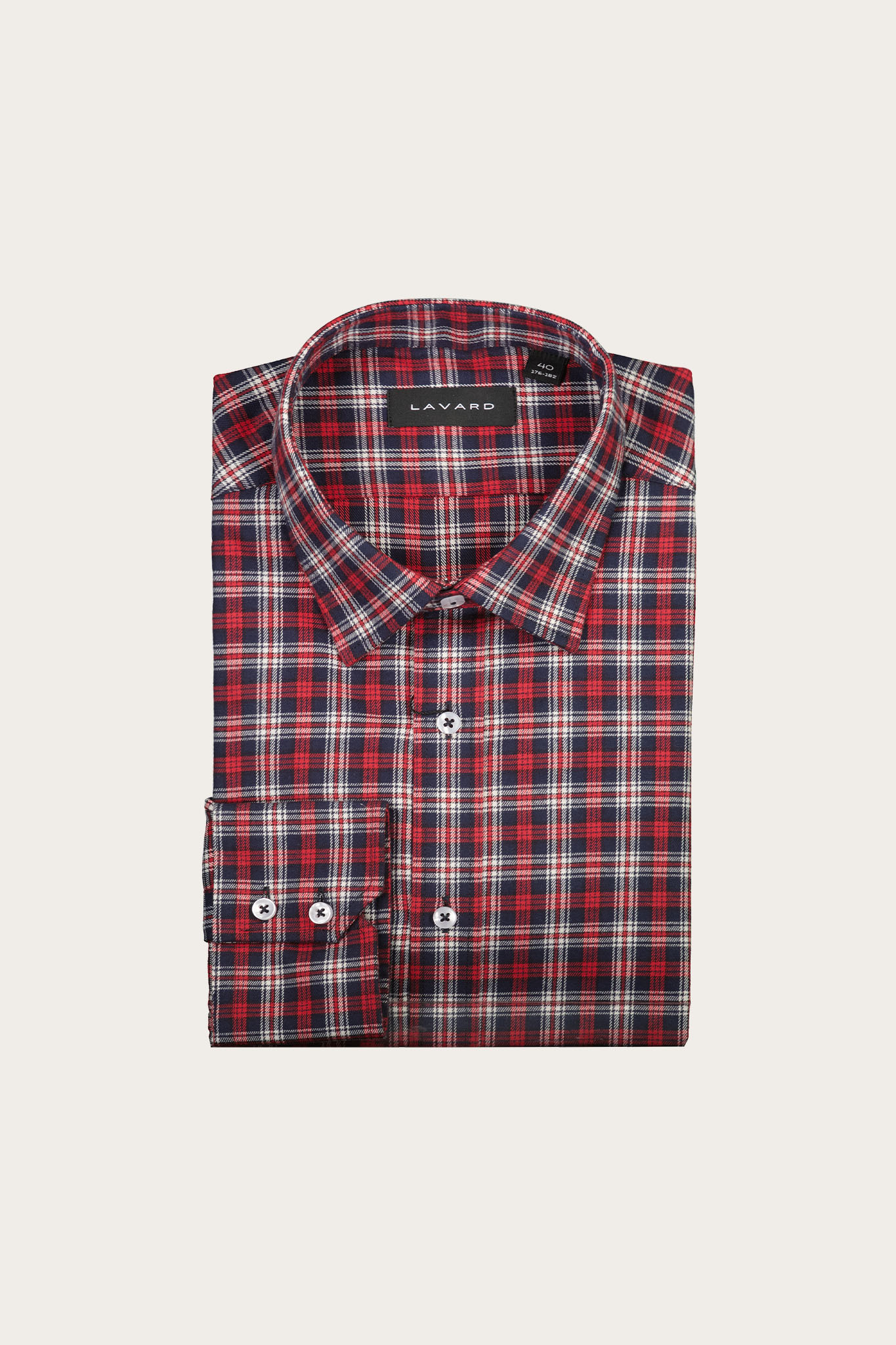 Czerwona koszula w kratę 93496