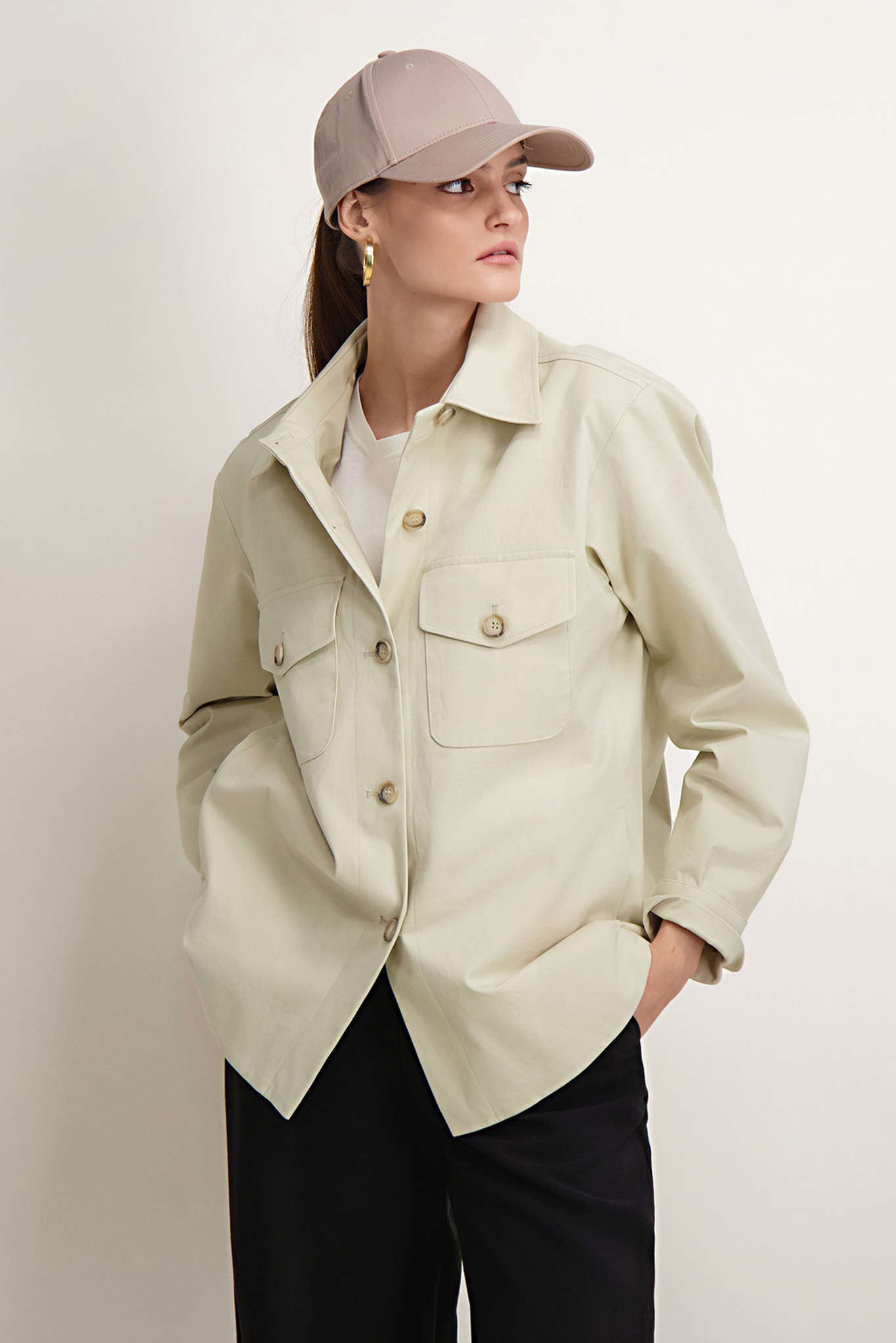 Bawełniana kurtka damska 86887