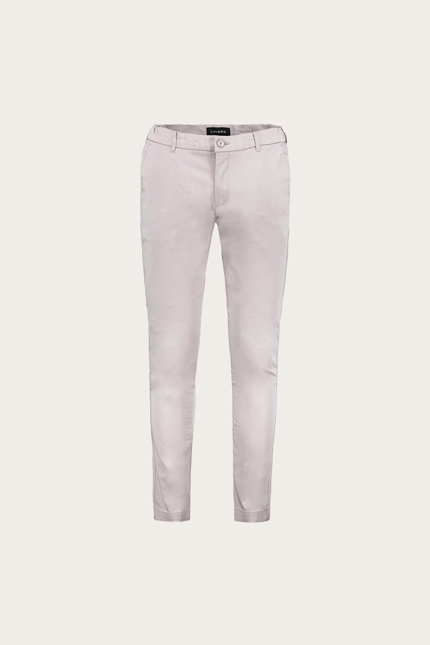 Jasnoszare spodnie męskie joggery 64225