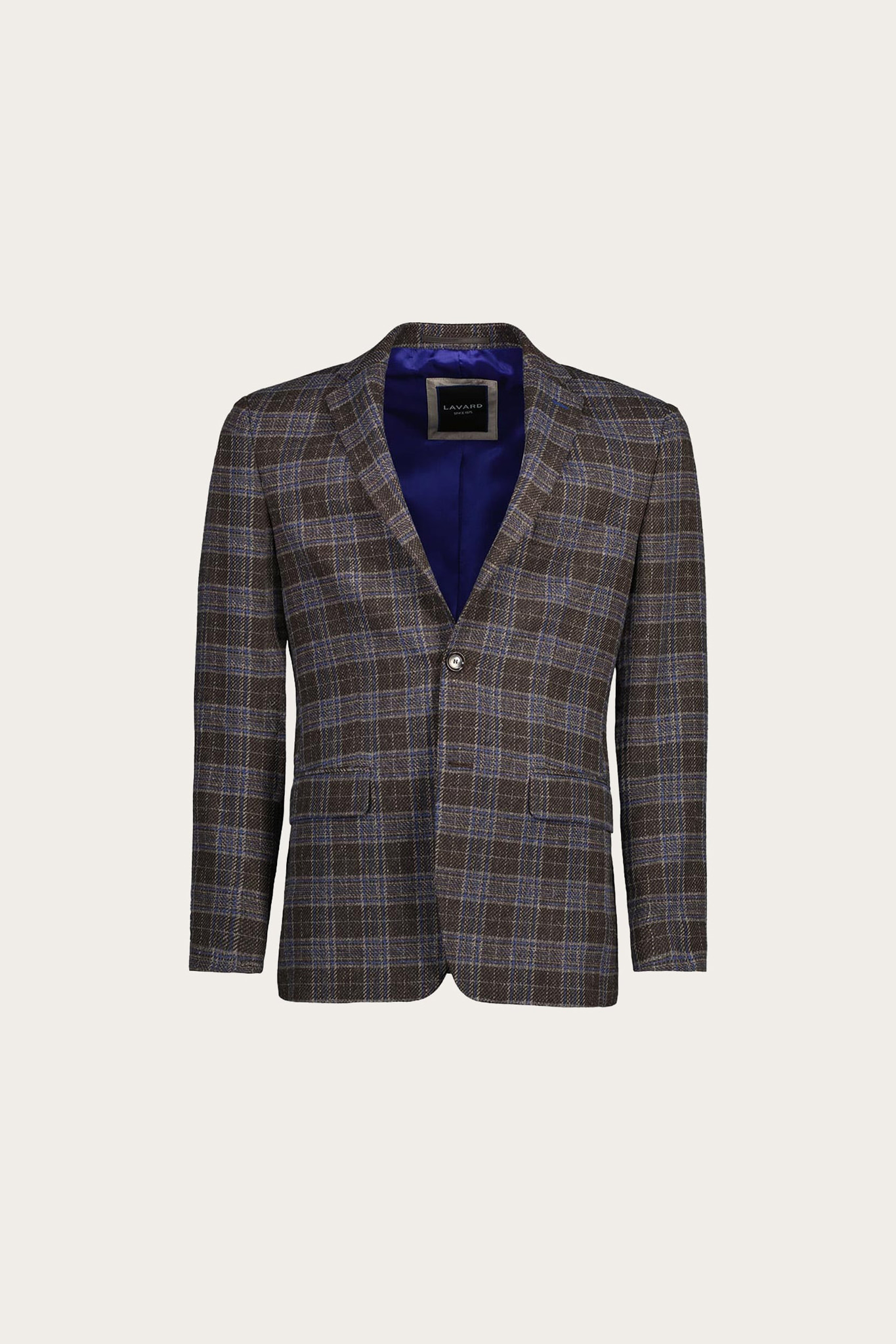 Marynarka w kolorową kratę 46119