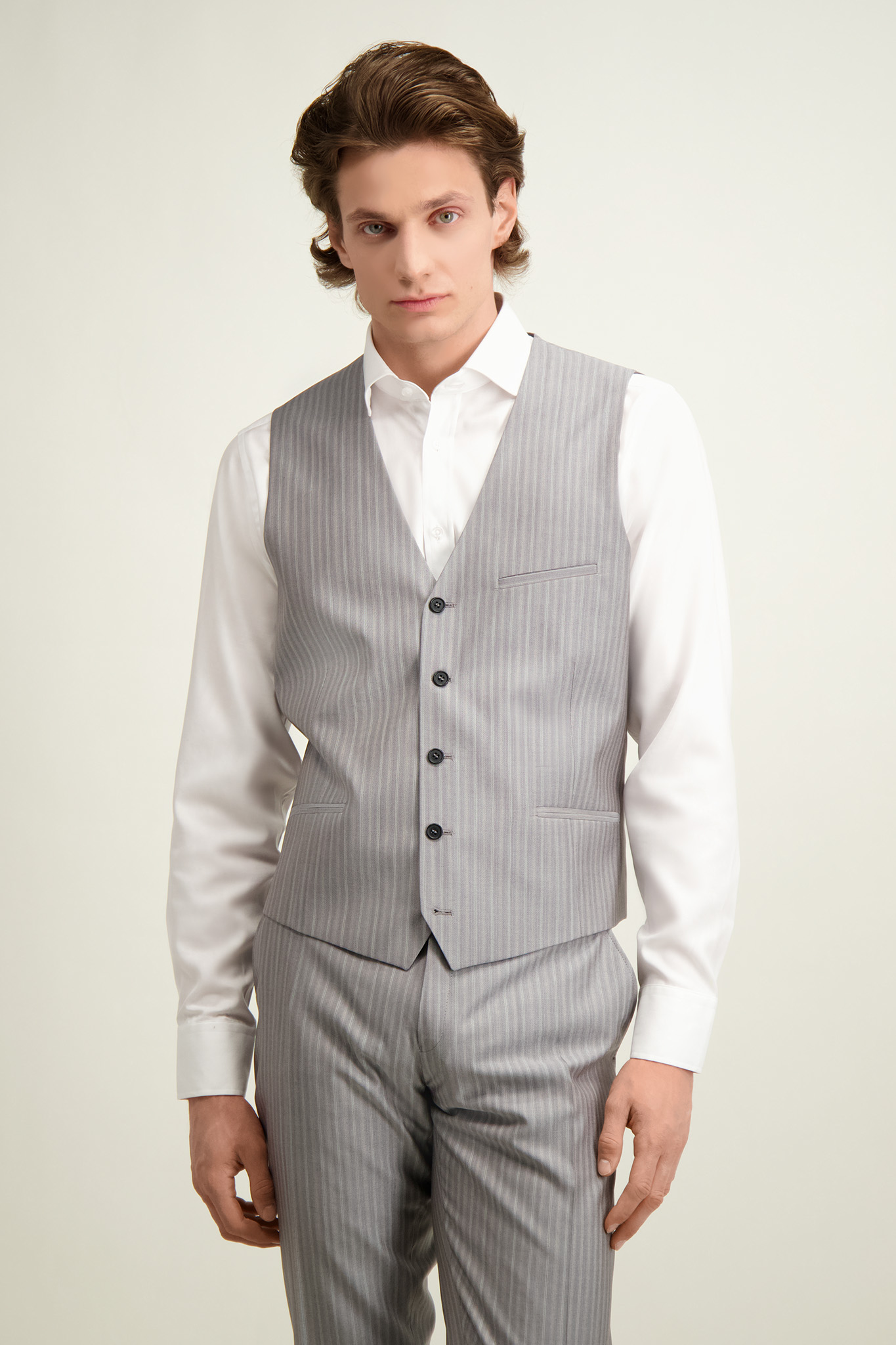 Kamizelka męska z jedwabiem 10424