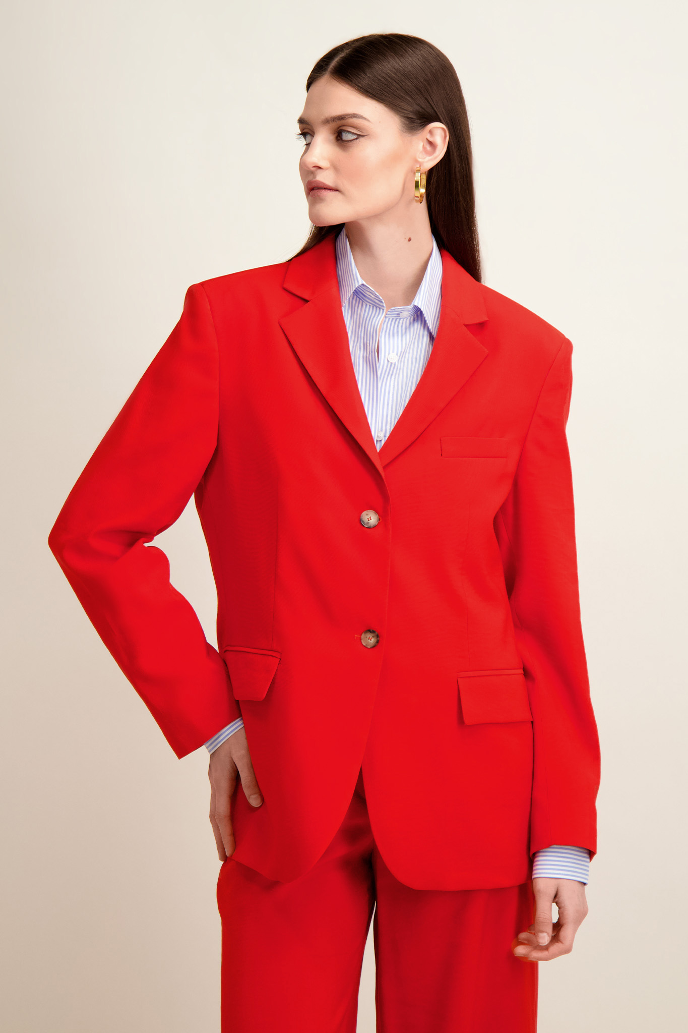 Czerwona marynarka damska 86943