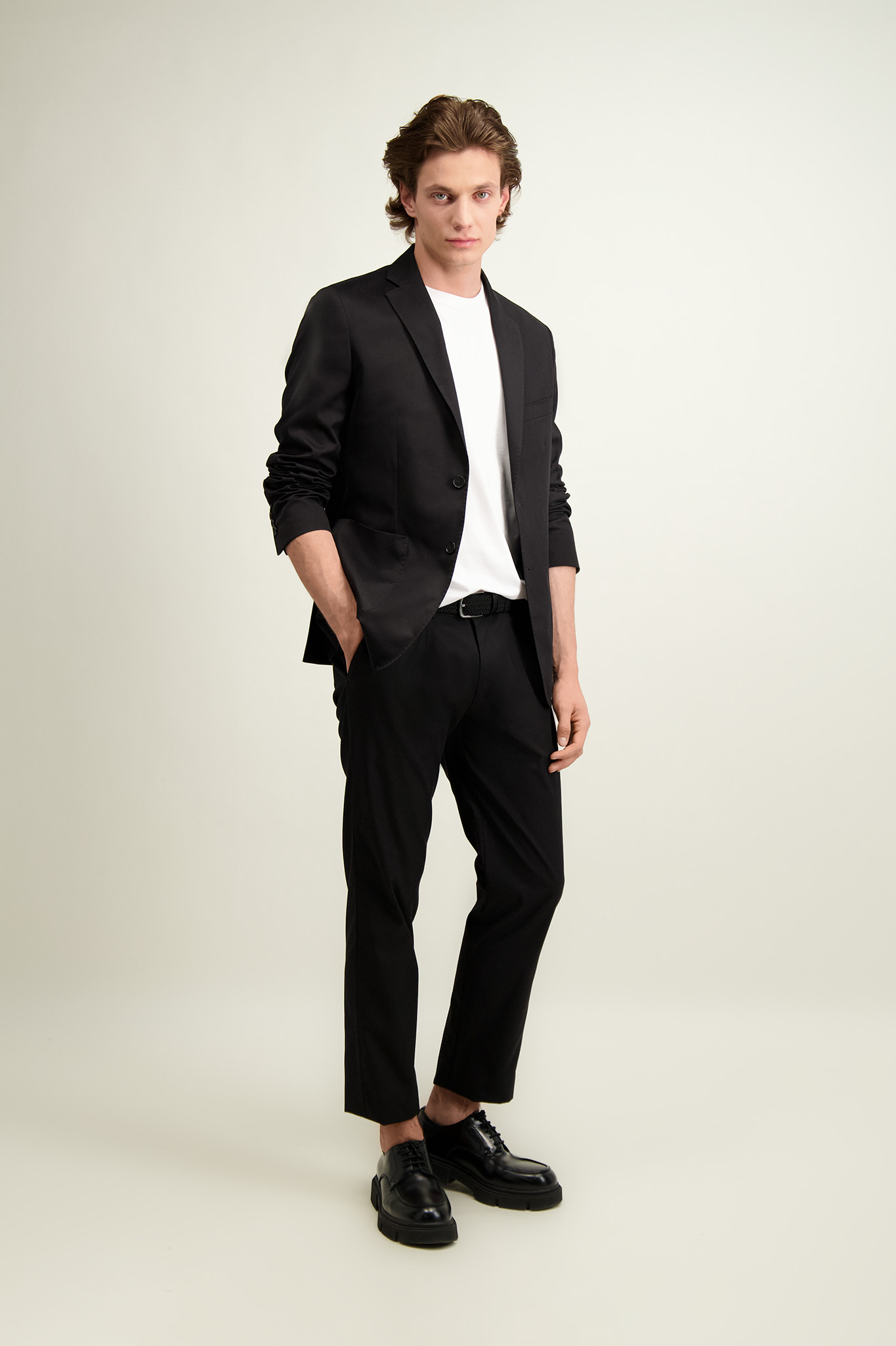 Bawełniane spodnie męskie 66443