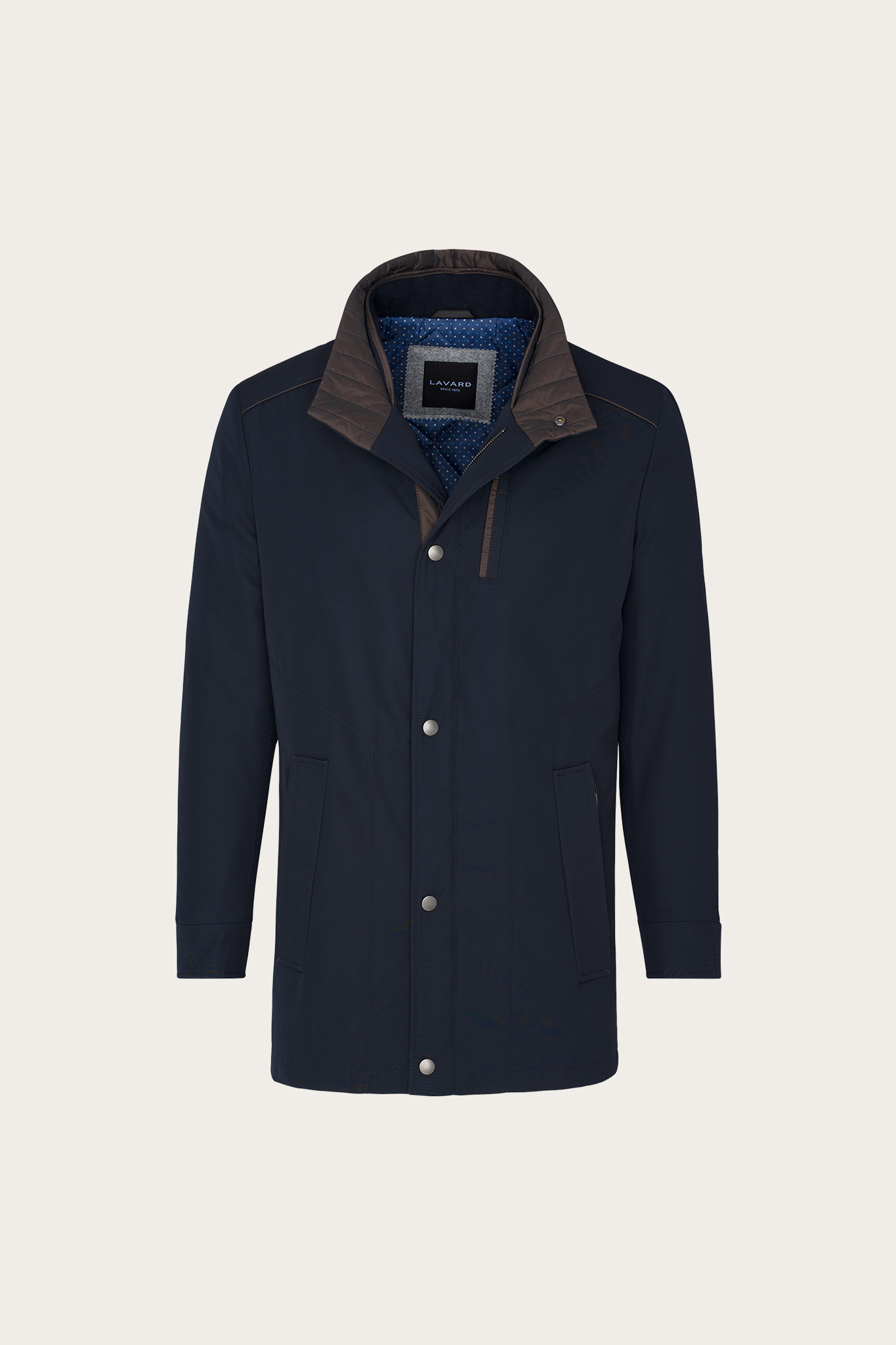 Granatowa kurtka męska 12302