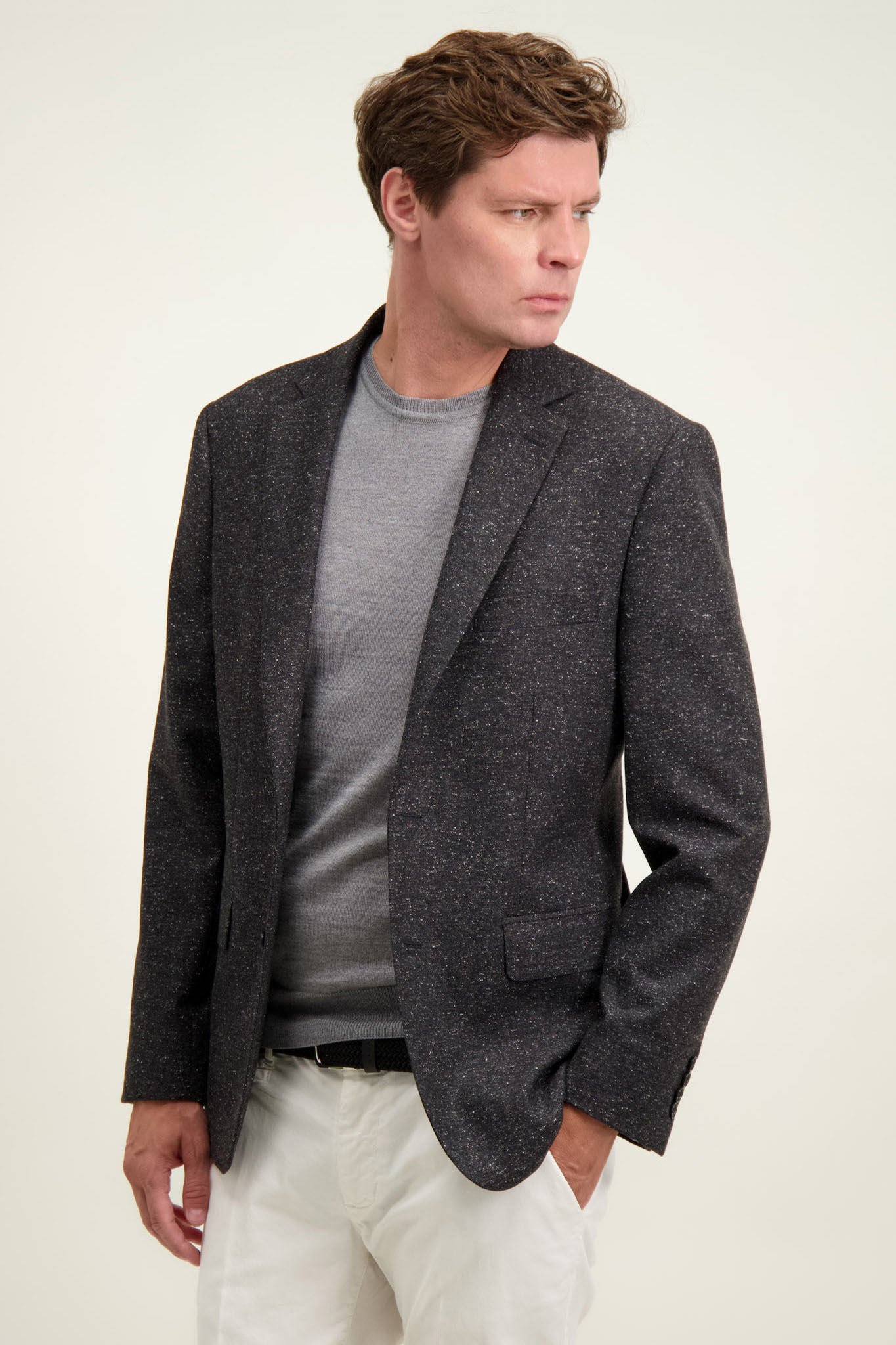 Grafitowa marynarka męska 46466