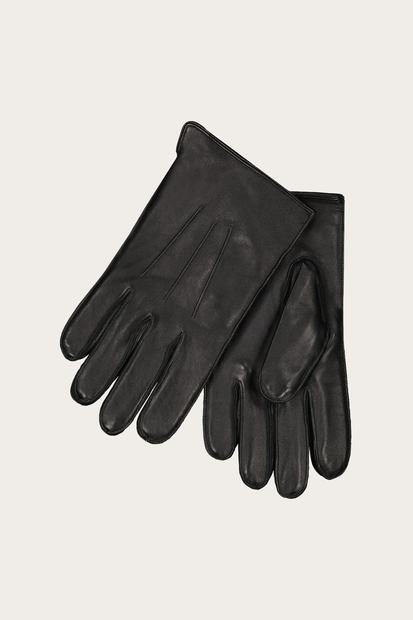 Czarne rękawiczki męskie 77140