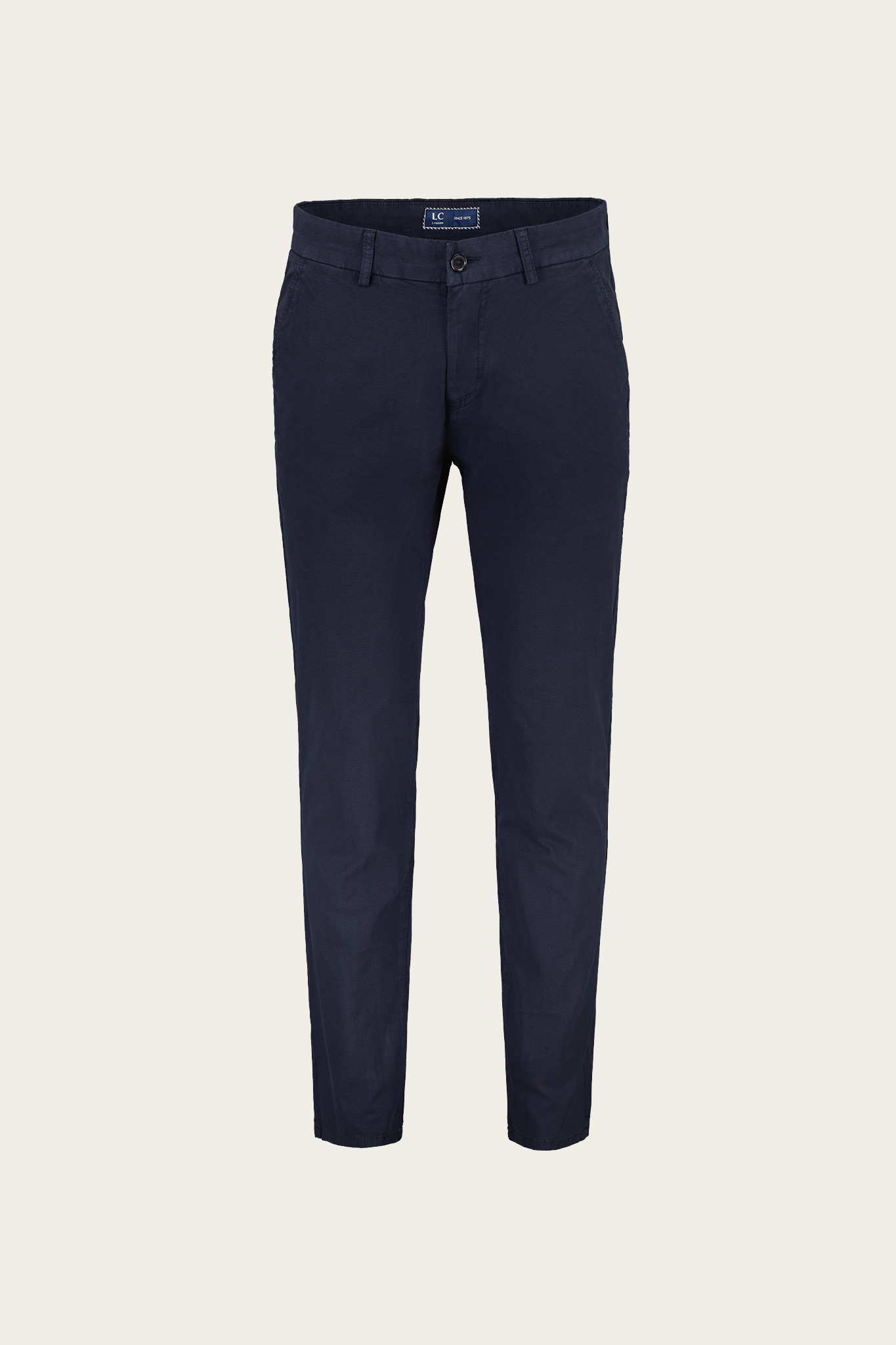 Granatowe spodnie męskie 64704