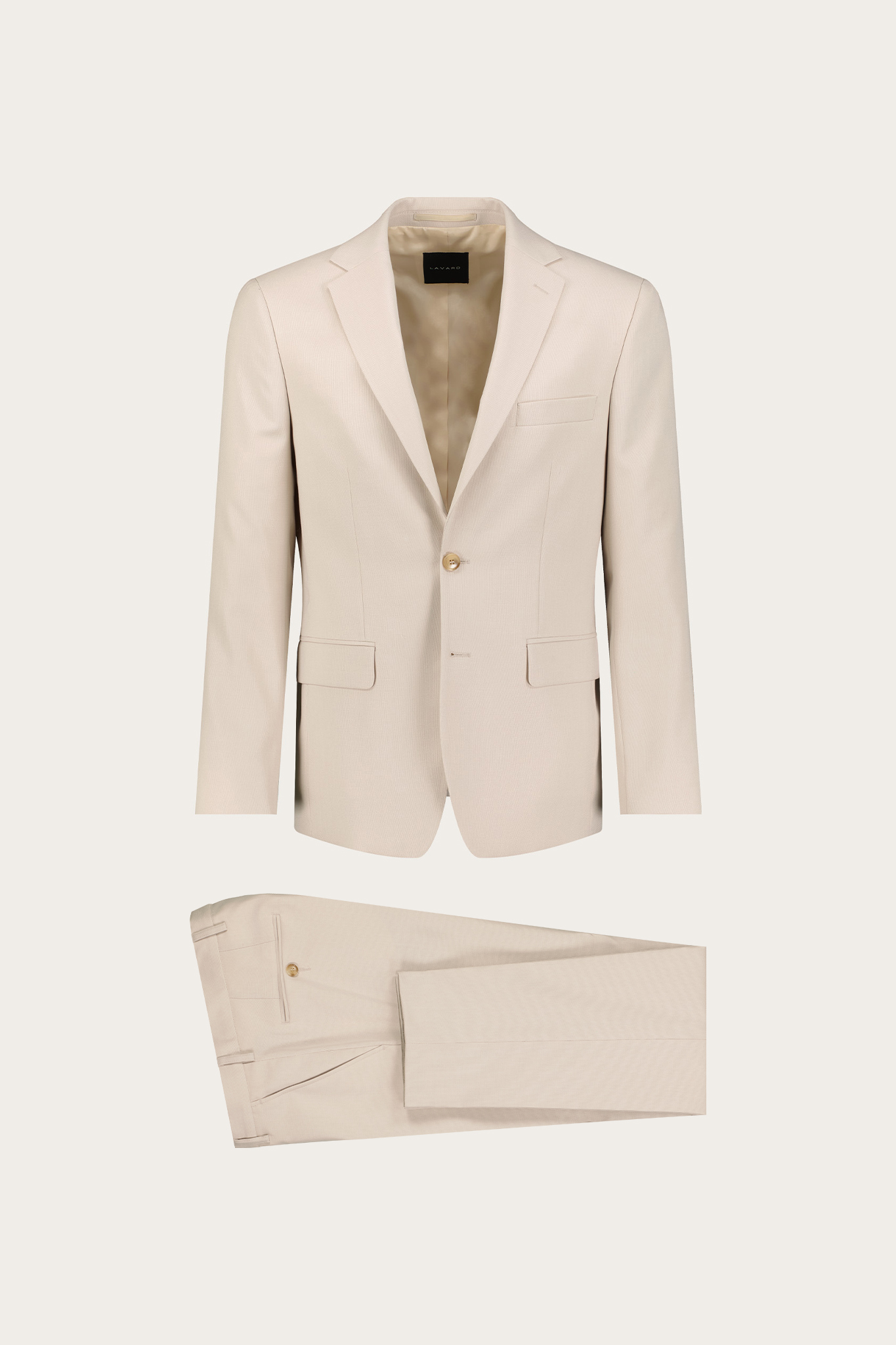 Garnitur męski beżowy 35489