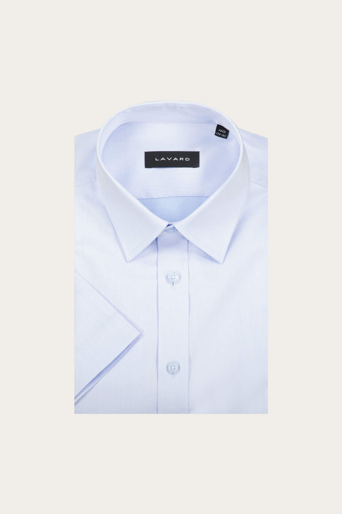 Bawełniana niebieska koszula męska 93608