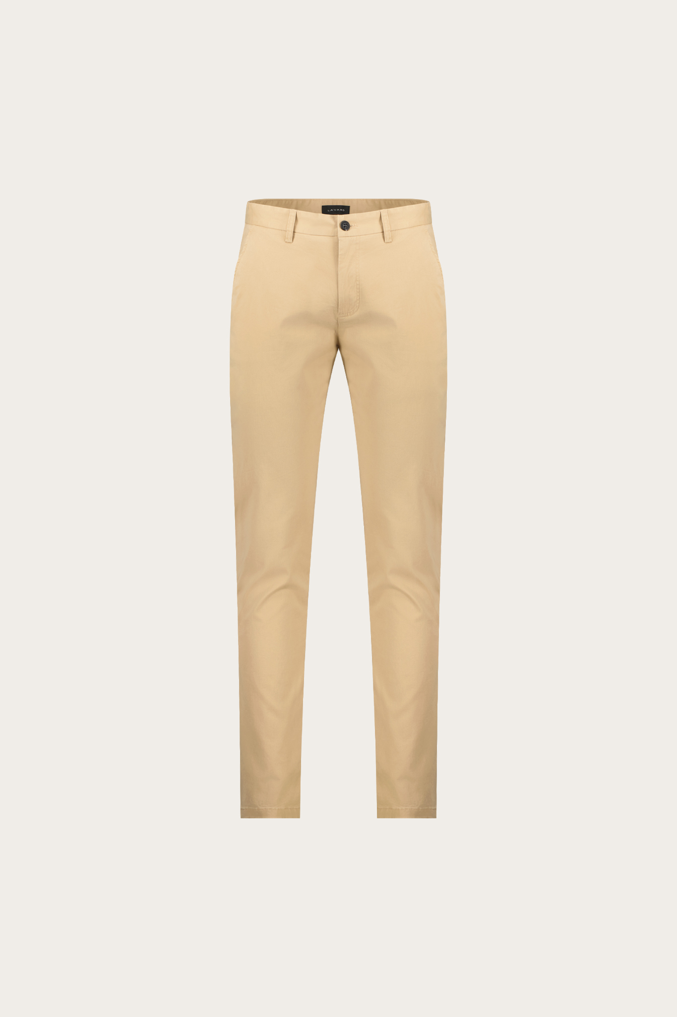 Beżowe bawełniane spodnie męskie 66484