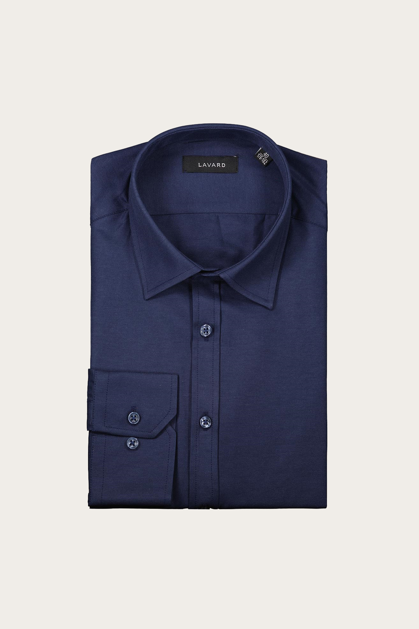 Granatowa koszula męska 93279