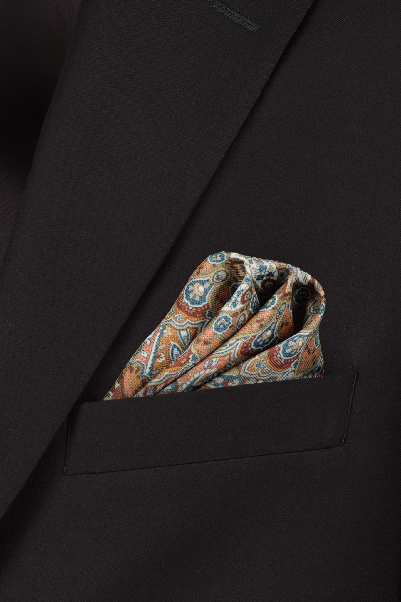 Poszetka w kolorowe wzory 73357