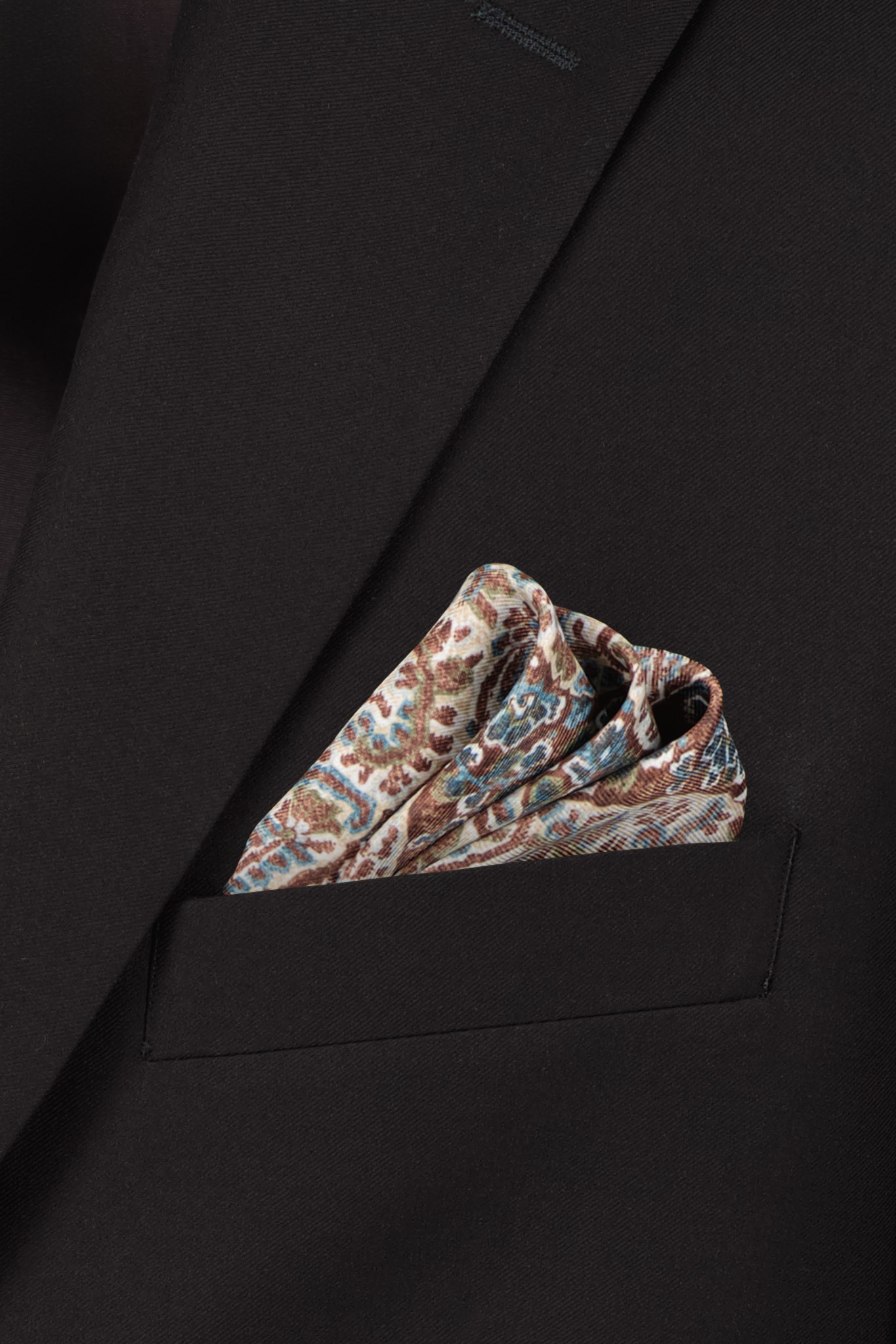 Poszetka w kolorowe wzory 73358