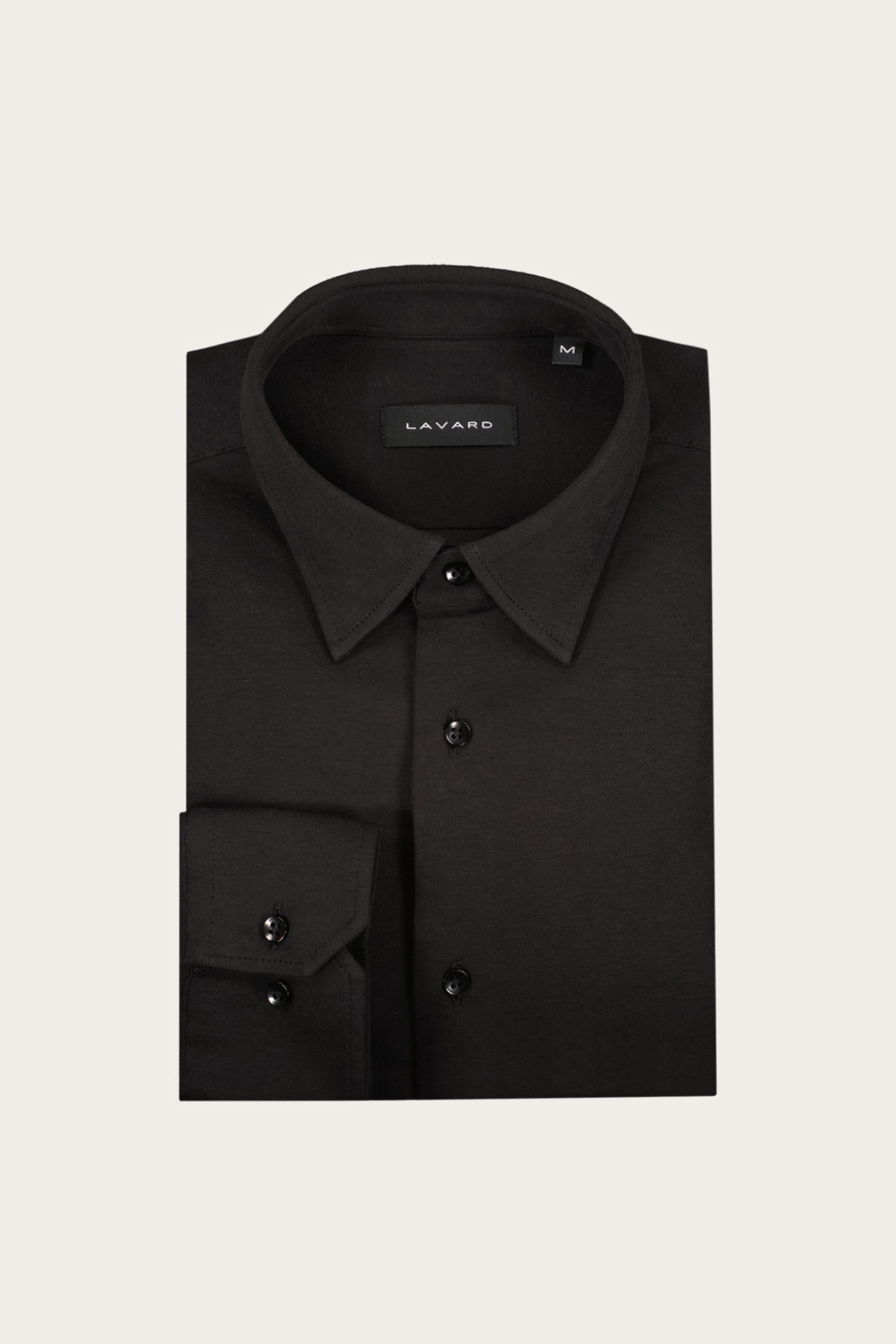 Czarna bawełniana koszula męska 99404