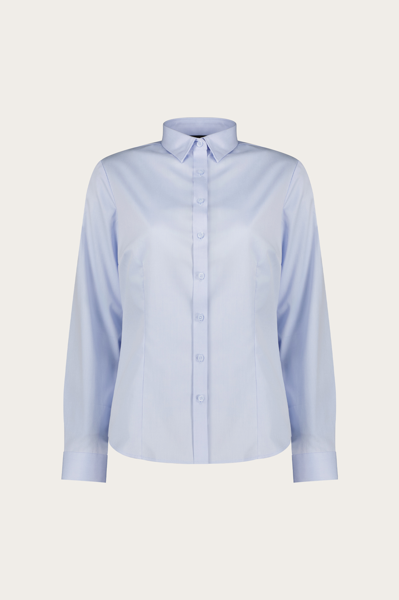 Niebieska bawełniana koszula damska 87382