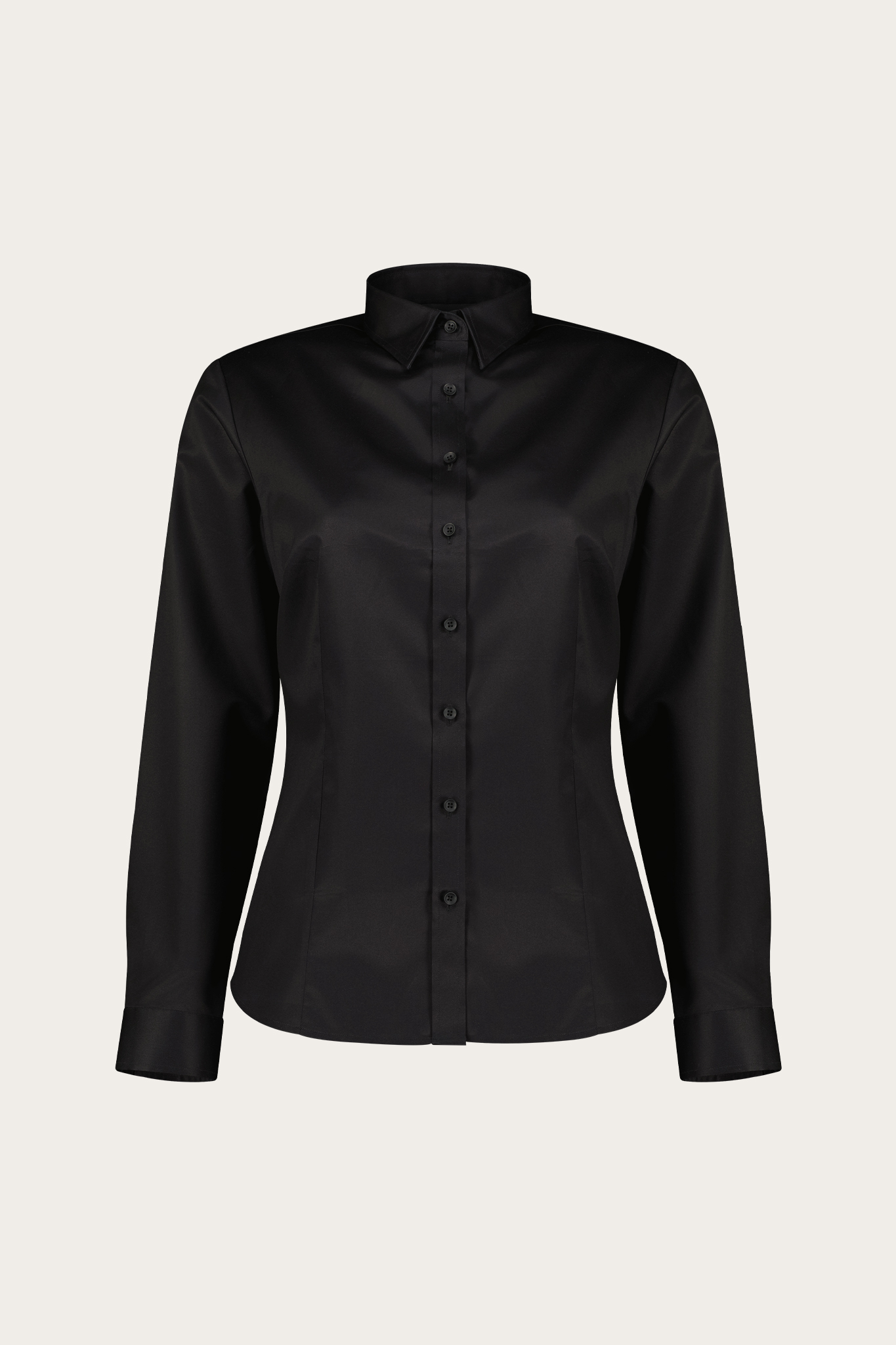 Czarna bawełniana koszula damska 87399