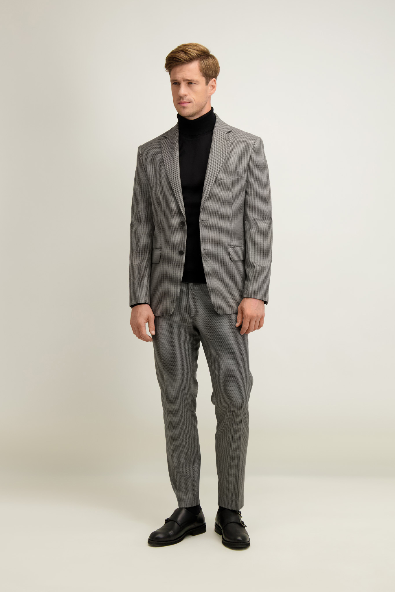 Szare spodnie męskie 66472