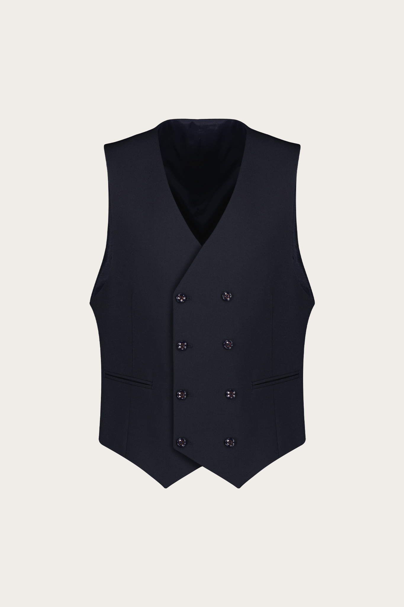 Granatowa kamizelka męska 57654