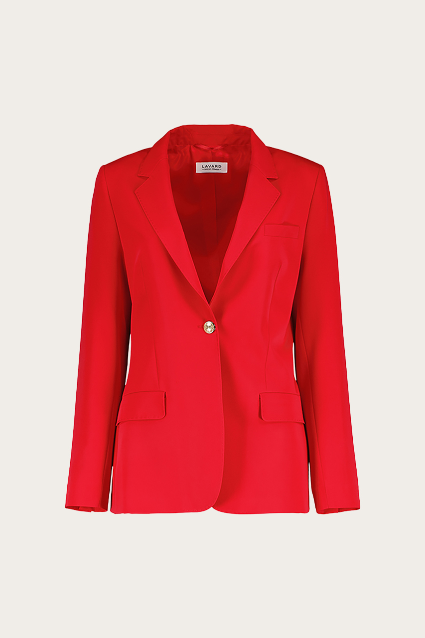 Czerwona marynarka damska 86486