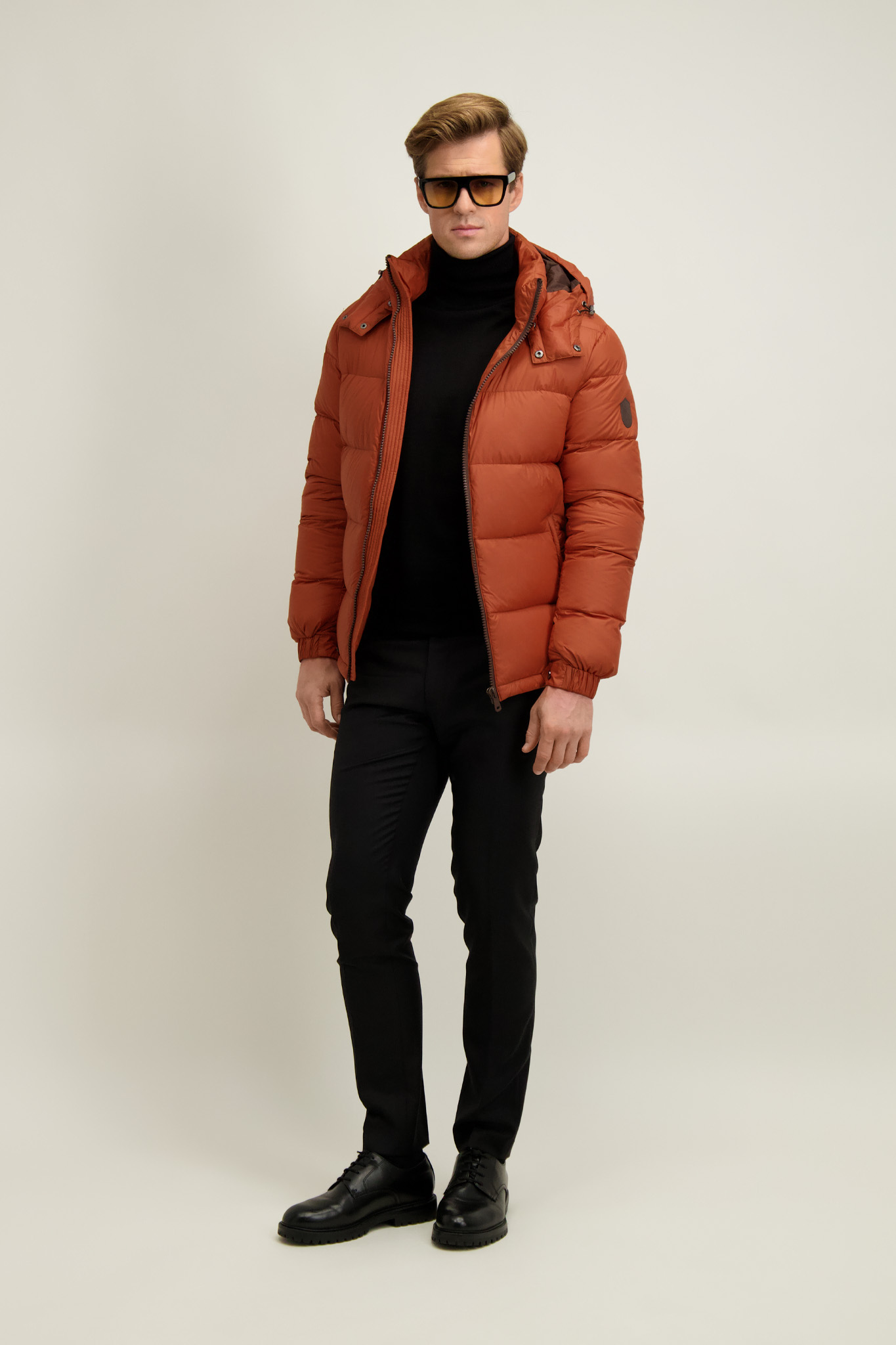 Ceglana kurtka męska 20077