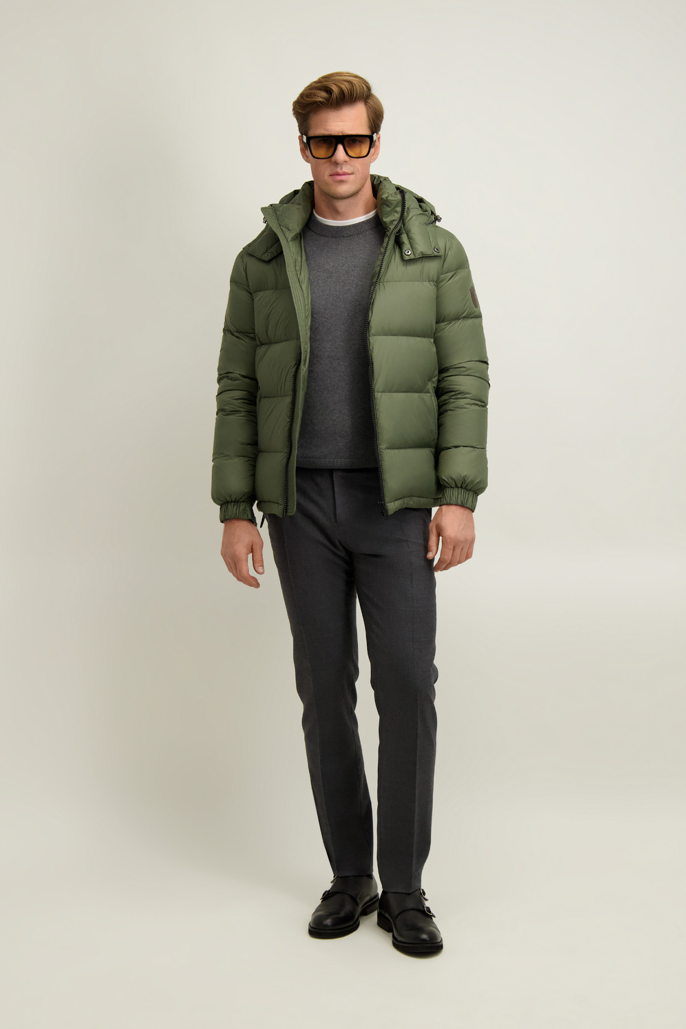 Zielona kurtka męska 20078