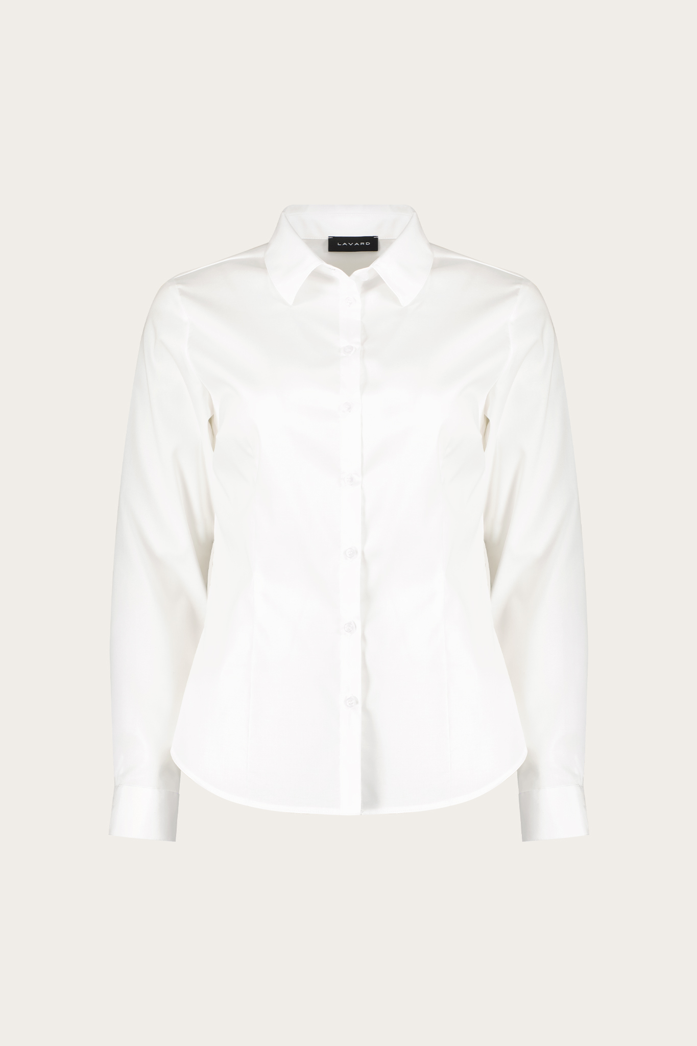 Biała bawełniana koszula damska 87526