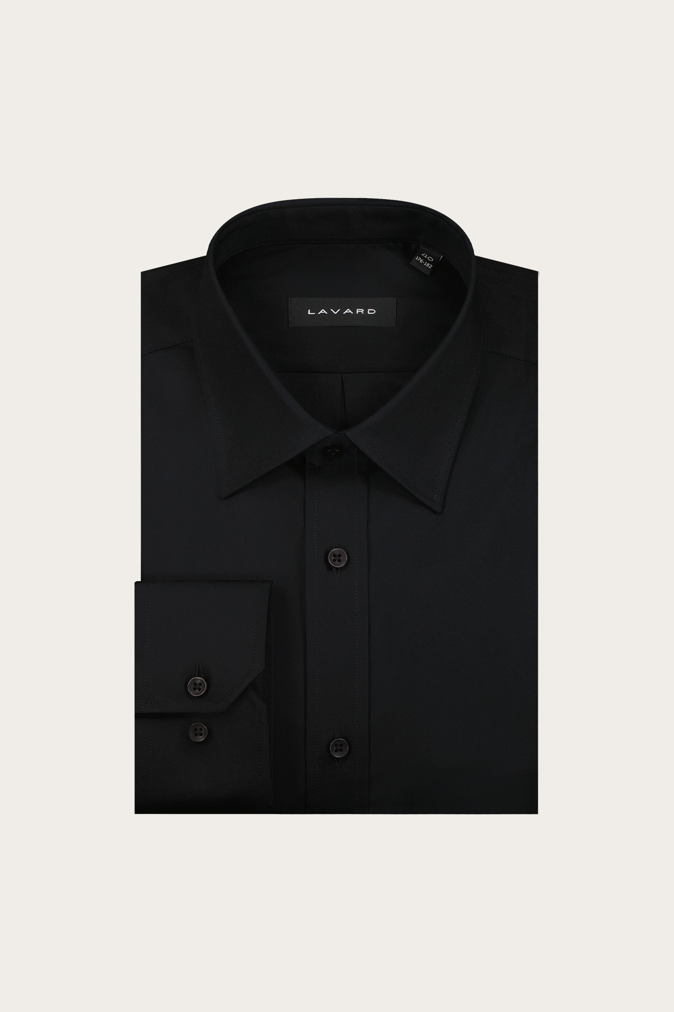 Czarna bawełniana koszula męska 93649