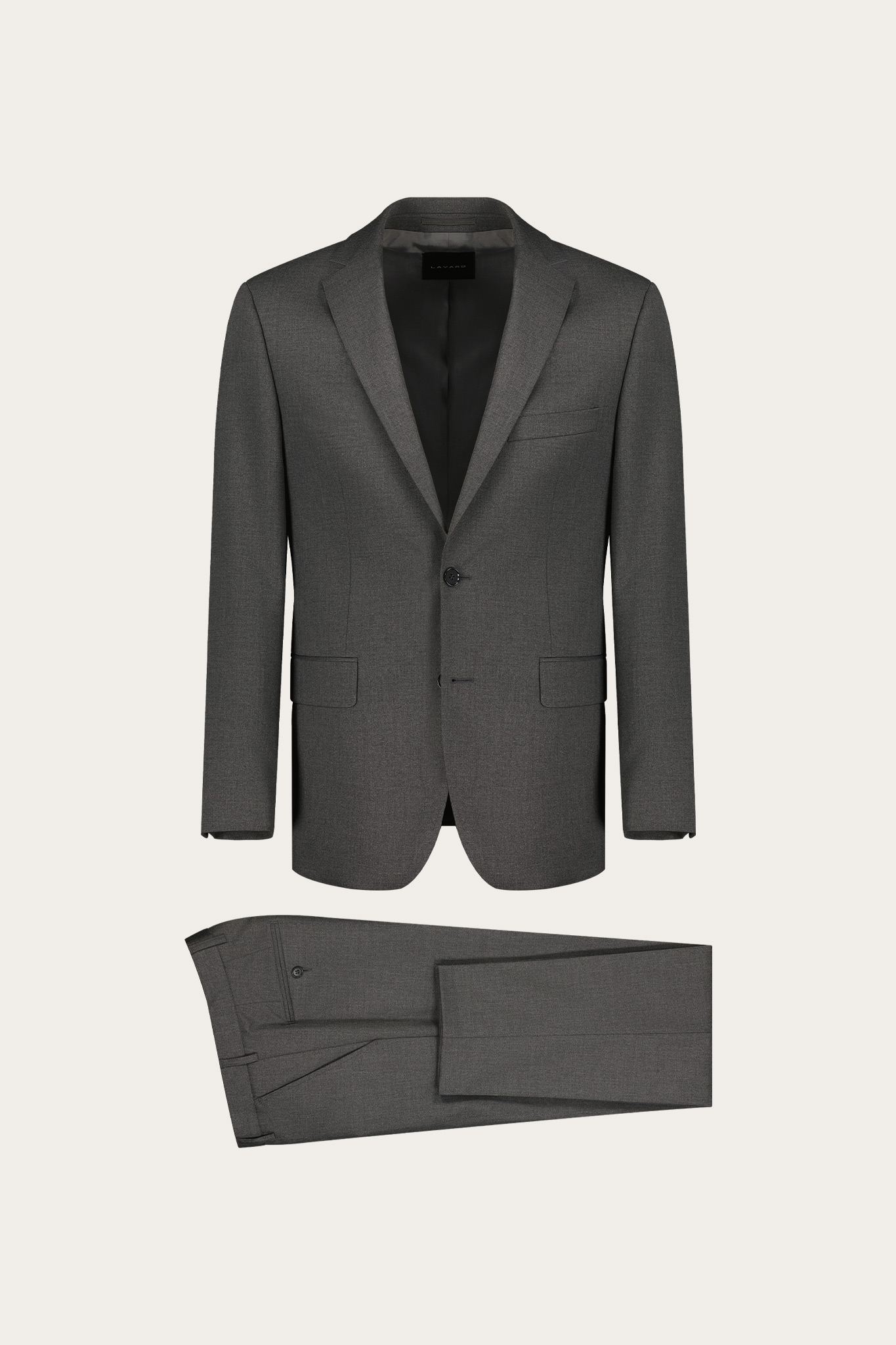 Szary garnitur męski 35508