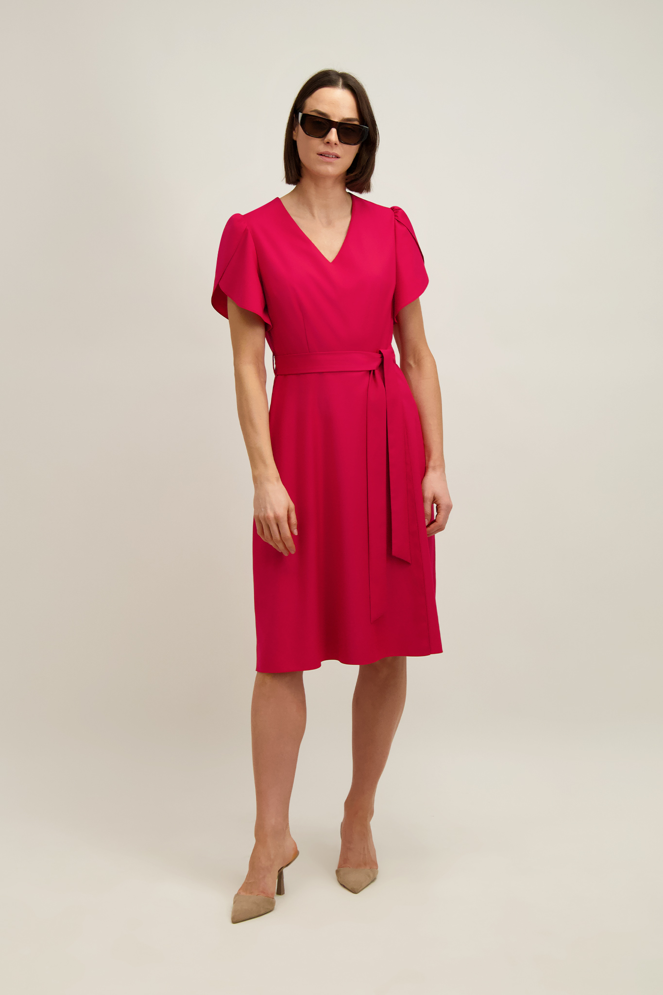 Sukienka w kolorze fuksji 87656