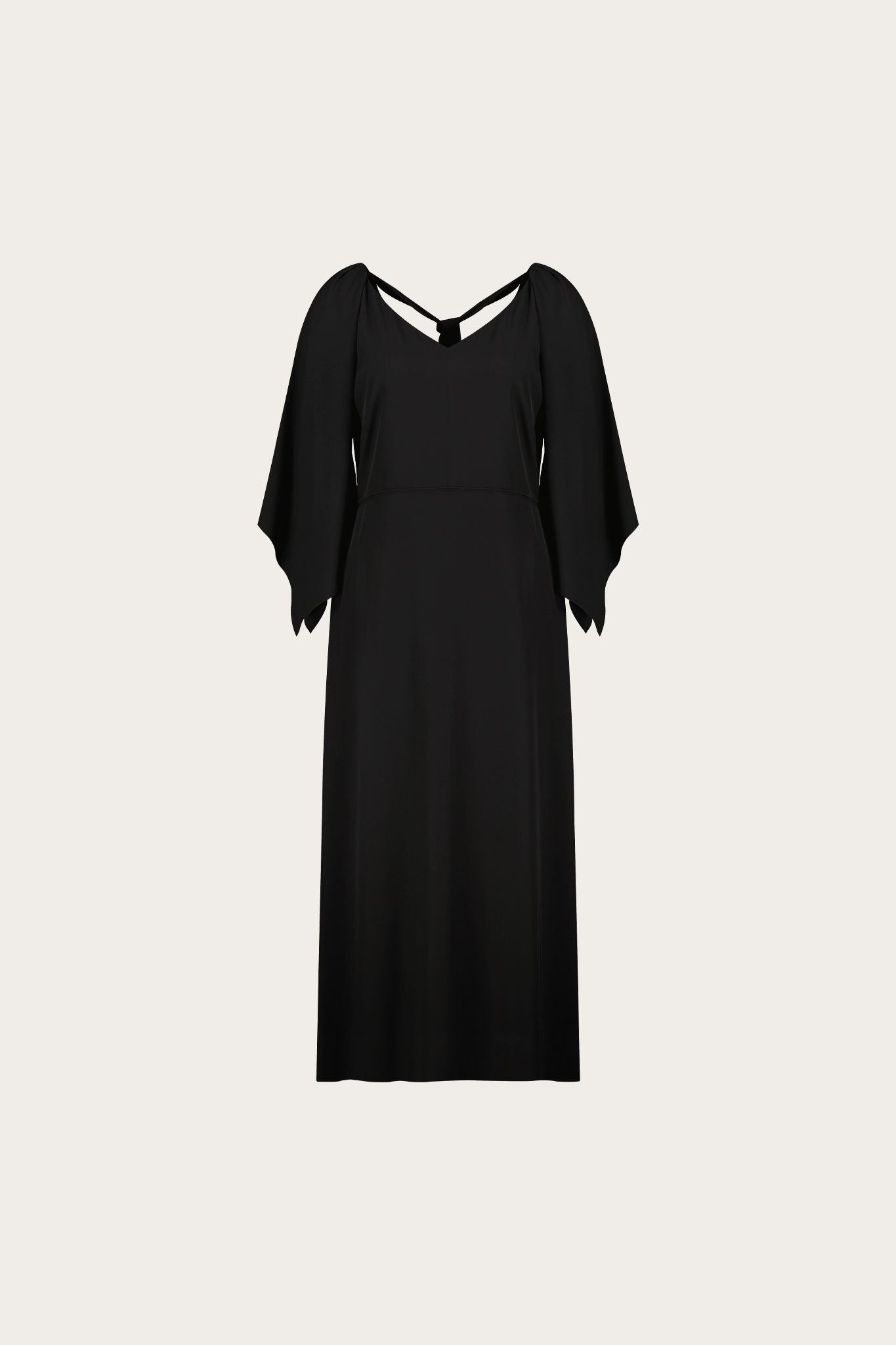 Czarna sukienka damska 57804