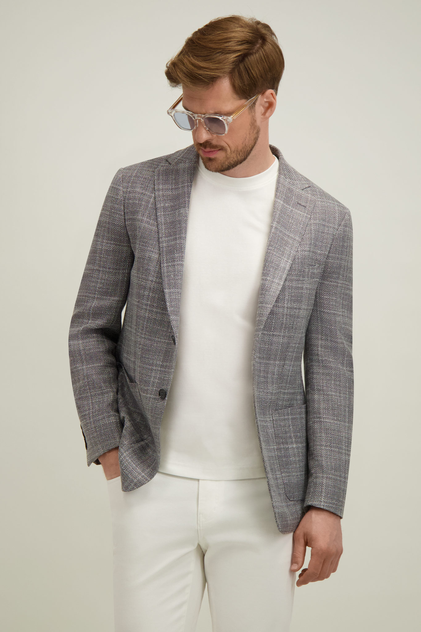 Szara marynarka męska 46485