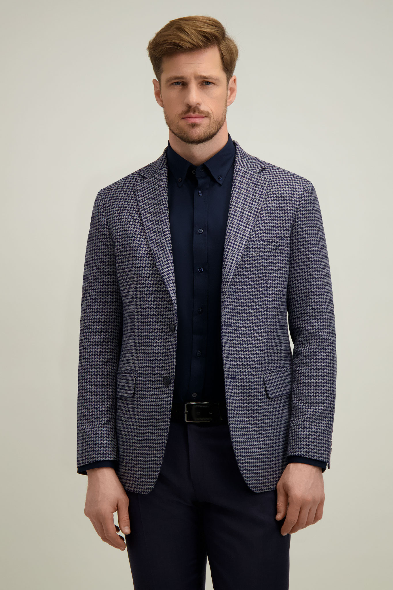 Granatowa marynarka męska 46538