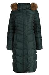 Puchowy płaszcz pikowany 86264