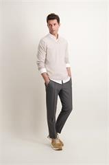 Beżowy bawełniany sweter męski 74117