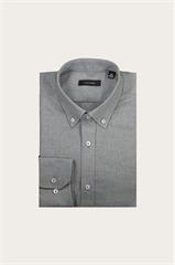 Bawełniana szara koszula męska 93442