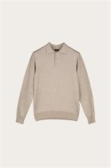 Polo z wełny merino 74222