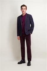 Marynarka w fioletową kratę 46222