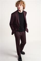 Marynarka męska burgund 45432