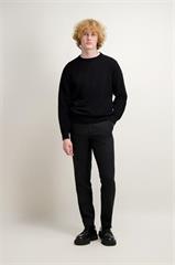 Czarny bawełniany sweter męski 74187