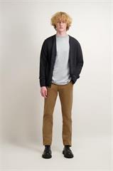 Grafitowy kardigan męski z wełną 74229