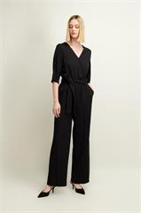 Czarny kombinezon damski 87038