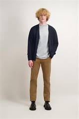 Granatowy kardigan męski na guziki 74230