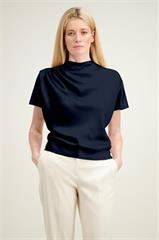 Granatowa bluzka damska z wiskozy 87360