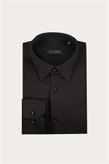 Czarna bawełniana koszula męska 99404