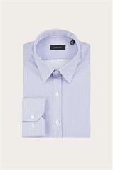 Bawełniana koszula męska z drobnym wzorem 93581