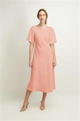 Elegancka sukienka w kolorze brzoskwiniowym 86969